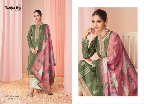 Mumtaz Jaipuri Adaah Vol 3 Printed Designer Dress Material Collection